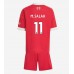 Liverpool Mohamed Salah #11 Hjemmedraktsett Barn 2025-26 Korte ermer (+ Korte bukser)